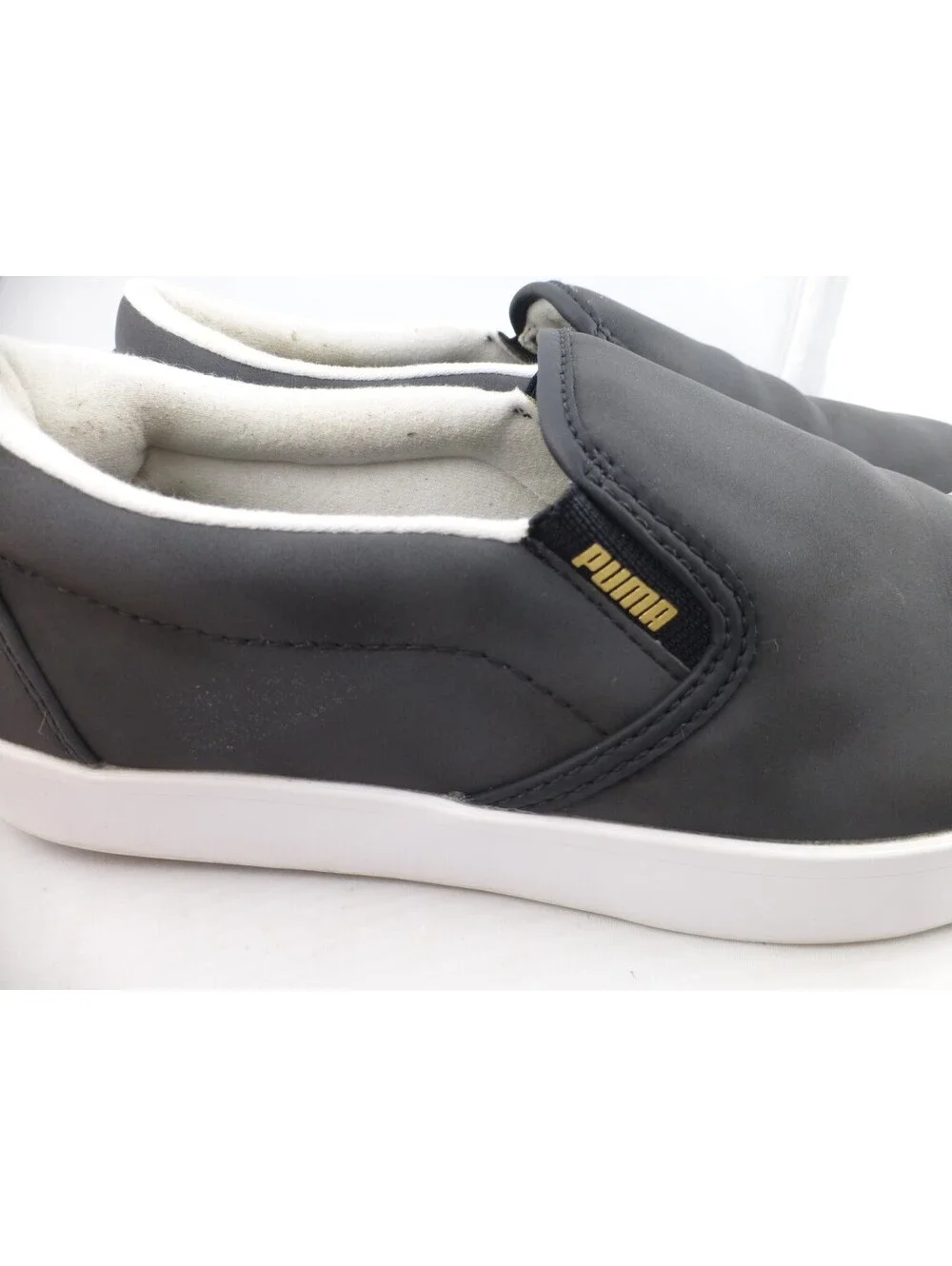 Puma Women's Black Slip-On Casual Shoes Sneakers US 7 EUR 39 UK 6 - M12